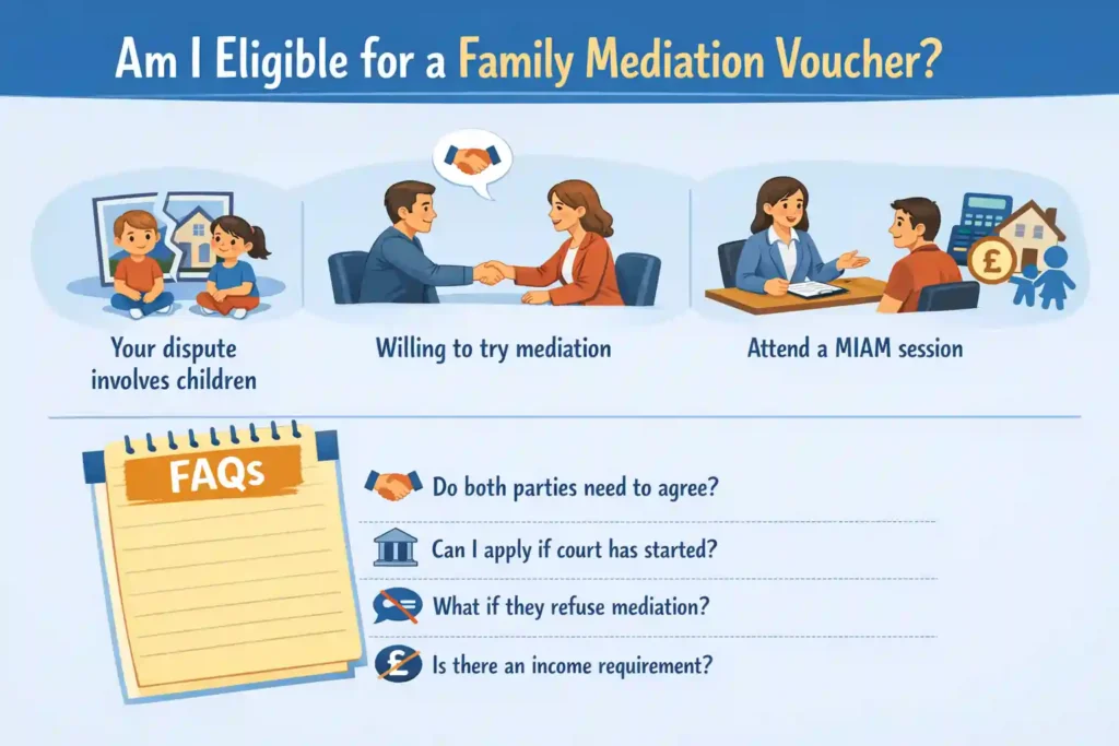Am I Eligible for a Family Mediation Voucher Huntingdon?